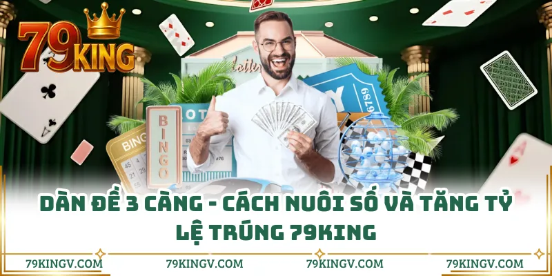 Dàn Đề 3 Càng - Cách Nuôi Số Và Tăng Tỷ Lệ Trúng 79KING