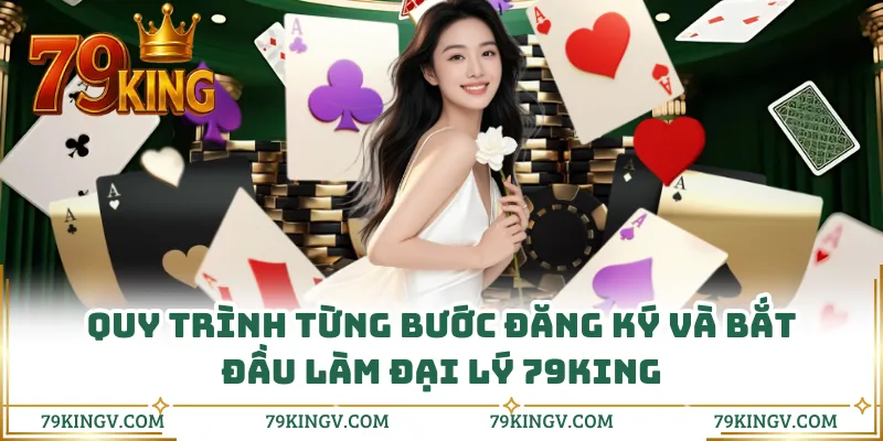 Quy trình từng bước đăng ký và bắt đầu làm đại lý 79KING